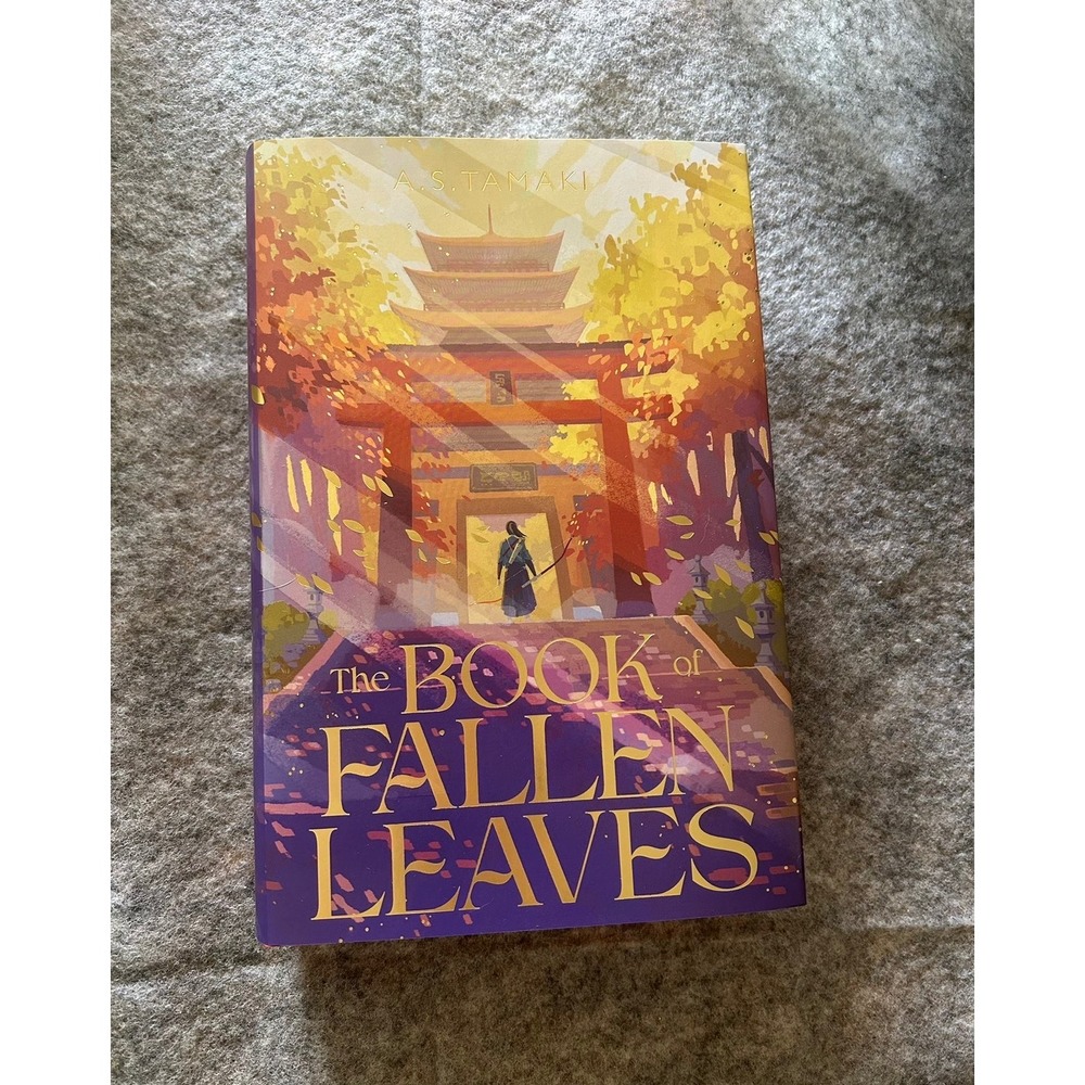 The Book of Fallen Leaves A.S. Tamaki FairyLoot Signed Exclusive Hardcover Book